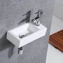 lavabo pequeño de pared